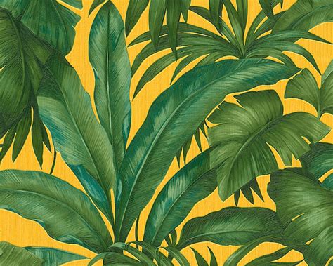 versace botanic wallpaper|versace banana leaf wallpaper.